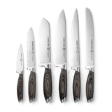 Bonded Ash, 7-Piece Knife Block Set from Schmidt Bros.