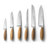 Bonded Teak, 7-Piece Knife Block Set from Schmidt Bros.