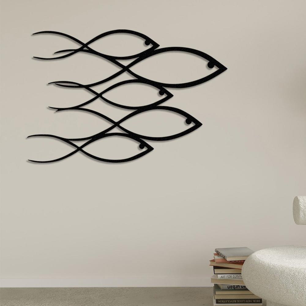School Of Fish Metal Wall Art from VITAHOME DESIGN LLC