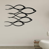 School Of Fish Metal Wall Art from VITAHOME DESIGN LLC