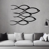 School Of Fish Metal Wall Art from VITAHOME DESIGN LLC