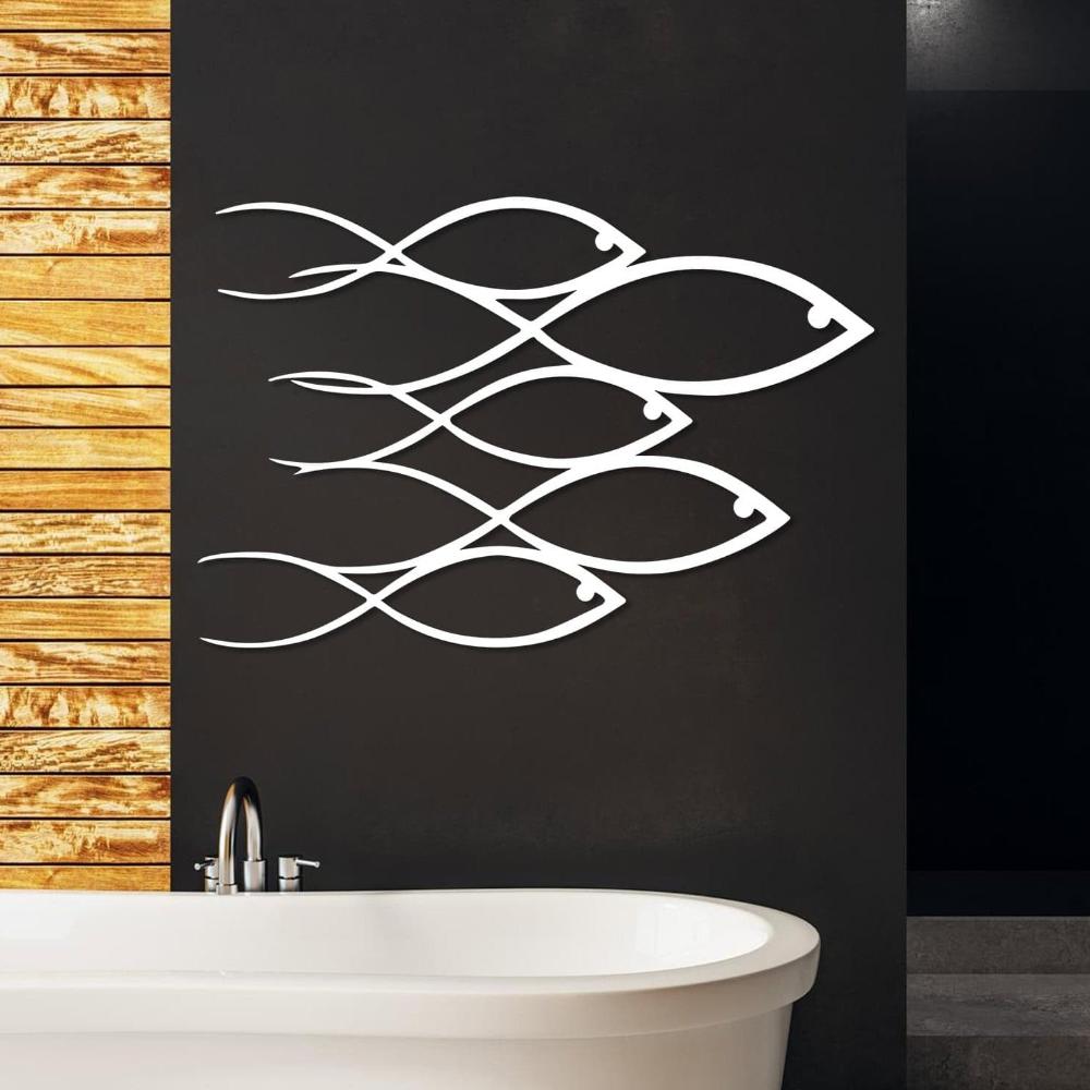 School Of Fish Metal Wall Art from VITAHOME DESIGN LLC