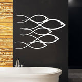 School Of Fish Metal Wall Art from VITAHOME DESIGN LLC