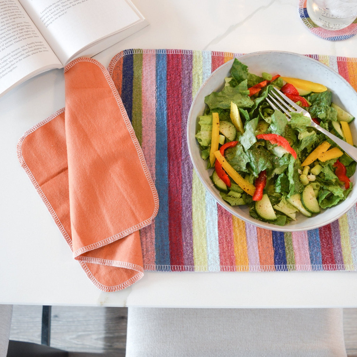 Scrap Felt Placemat / Drying Mat from Marley's Monsters