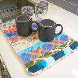 Scrap Felt Placemat / Drying Mat from Marley's Monsters