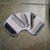 Scrap Felt Polish Pads: Set of 4 - Zero Waste Upcycled from Marley's Monsters