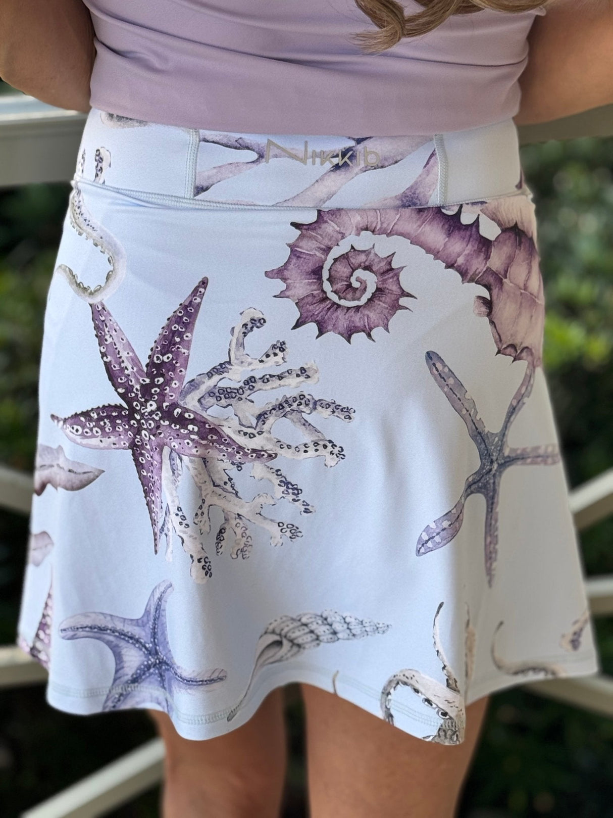 Sea Escape Pleated Skirt from Nikkib Sportswear