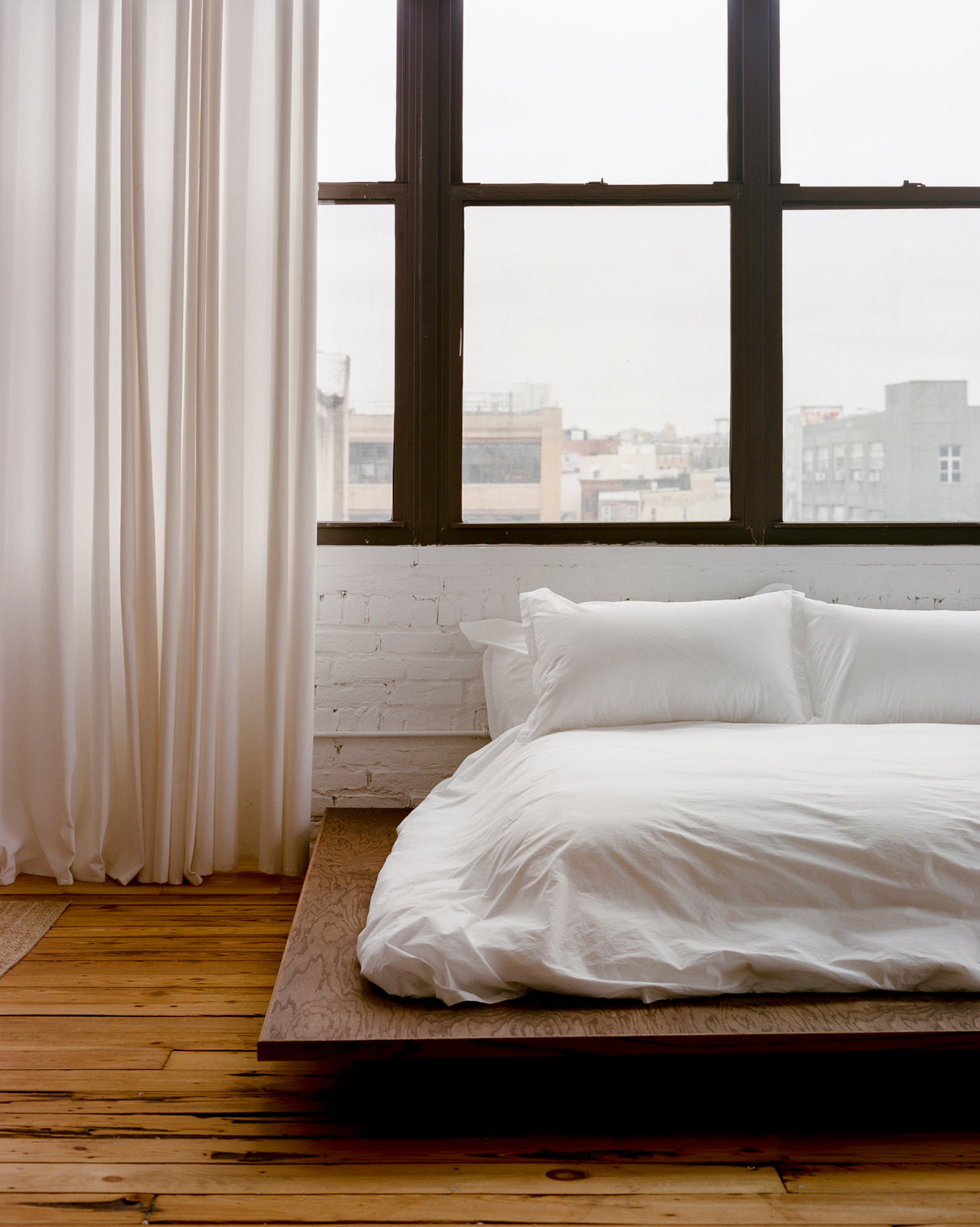 Relaxed Percale Duvet Cover from French Presse Linens
