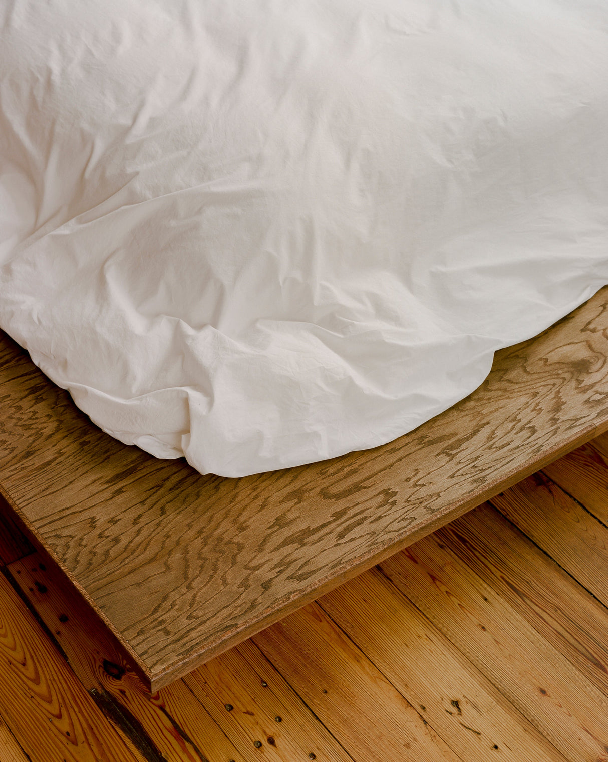 Relaxed Percale Duvet Cover from French Presse Linens