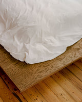 Relaxed Percale Duvet Cover from French Presse Linens