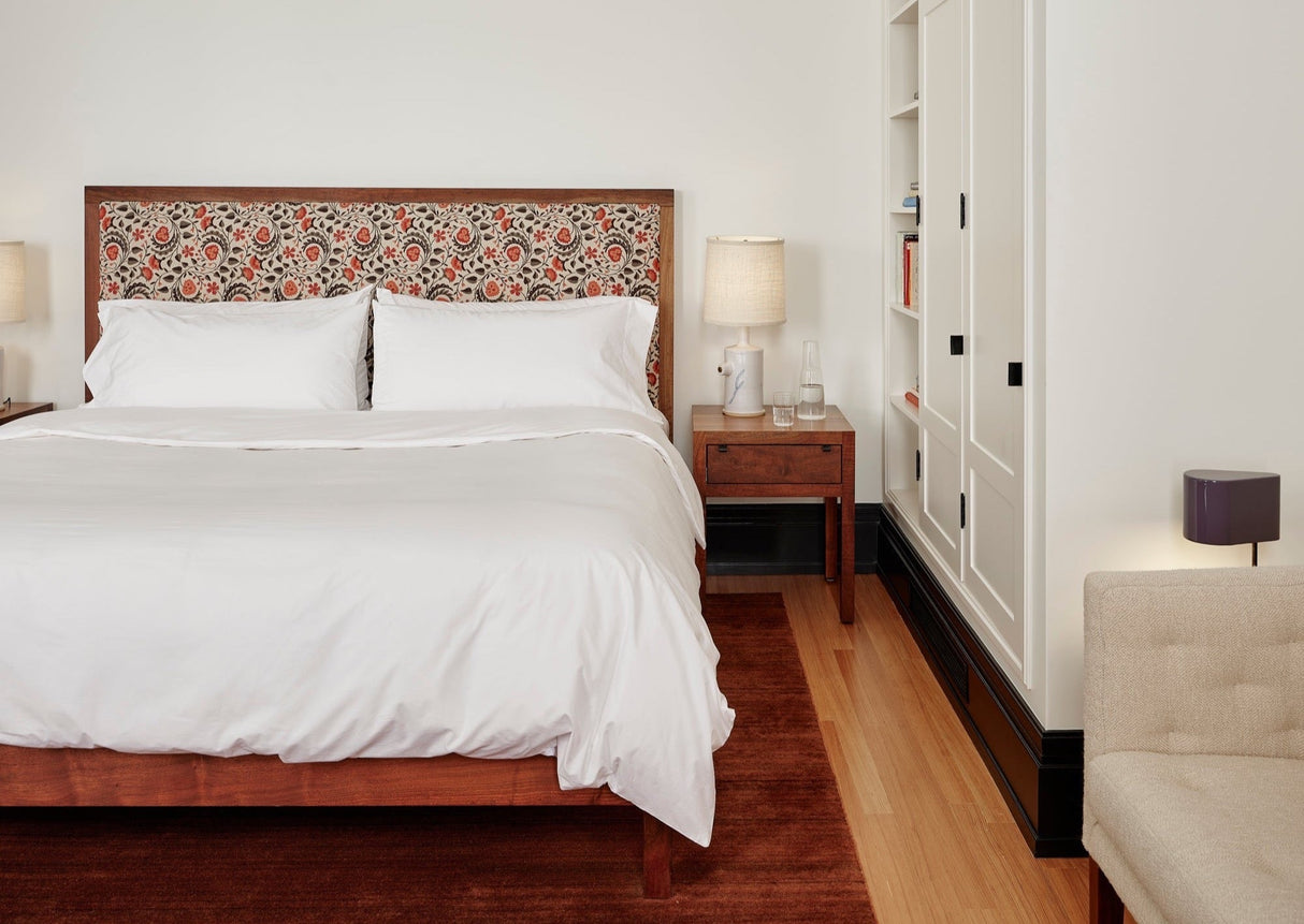 Classic Percale Duvet Cover from French Presse Linens