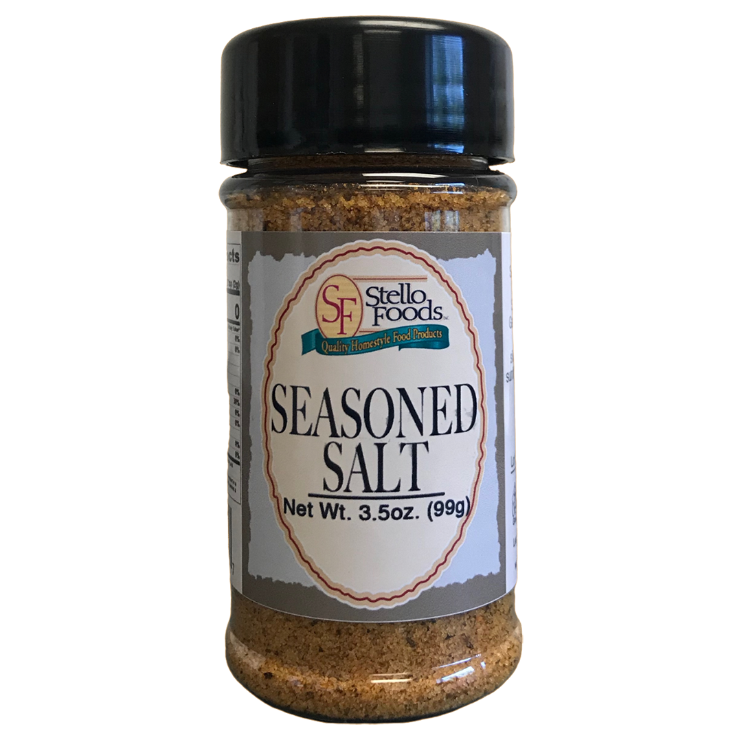 Stello Foods Spices - Salt - Seasoned 3.5 oz from Stello Foods