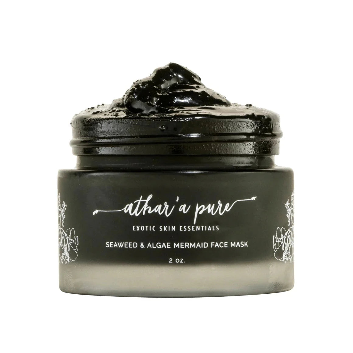 Seaweed & Algae Mermaid Face Mask (Vegan, 100% Natural) From Athar'a Pure