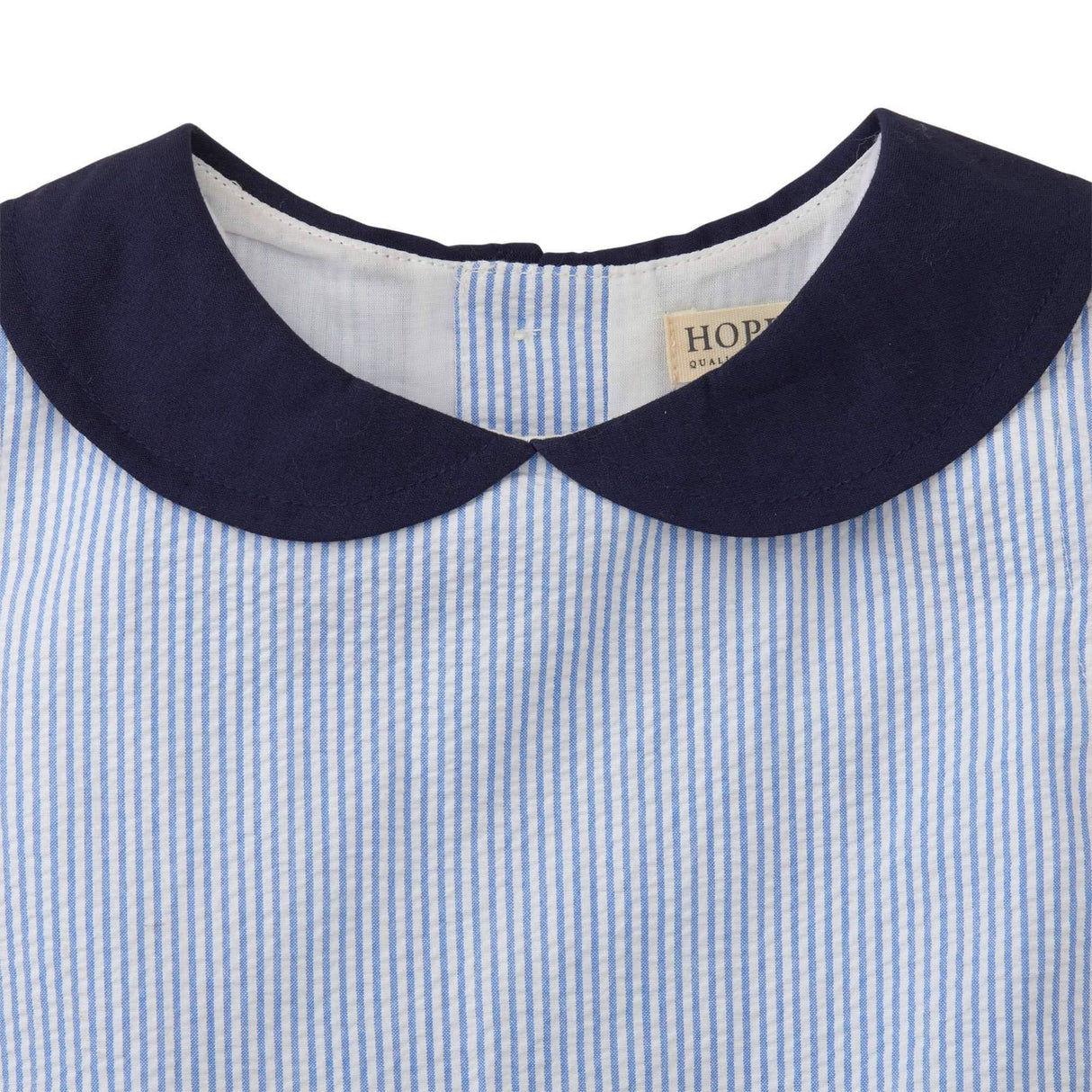 Seersucker Peter Pan Collar Dress - Baby from Hope & Henry