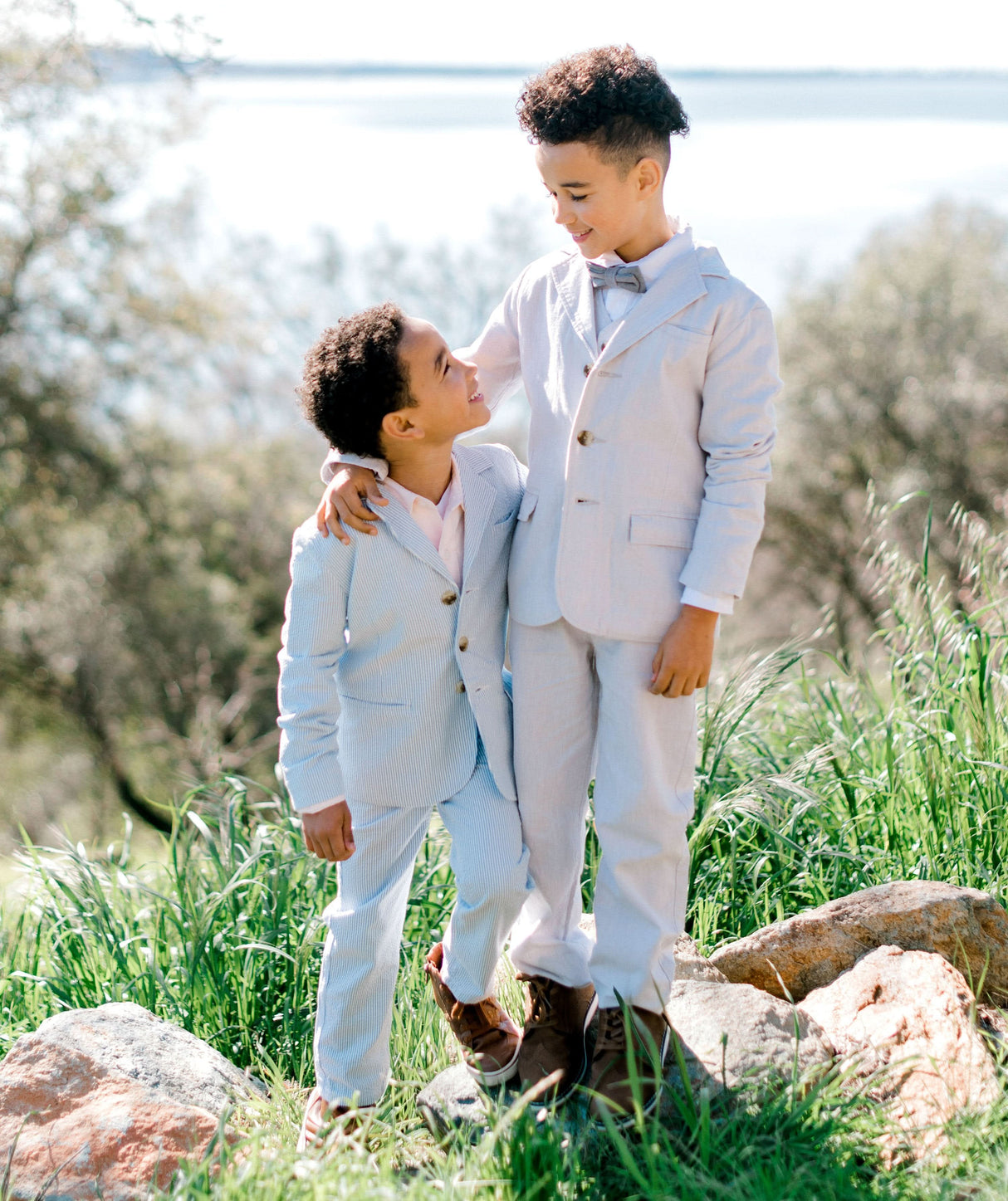 Organic Seersucker Suit Pant from Hope & Henry