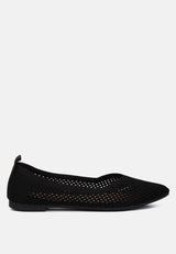 Selaris Fly Knit Slip On Ballerinas from London Rag International