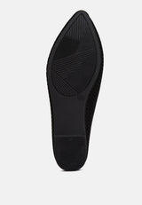 Selaris Fly Knit Slip On Ballerinas from London Rag International