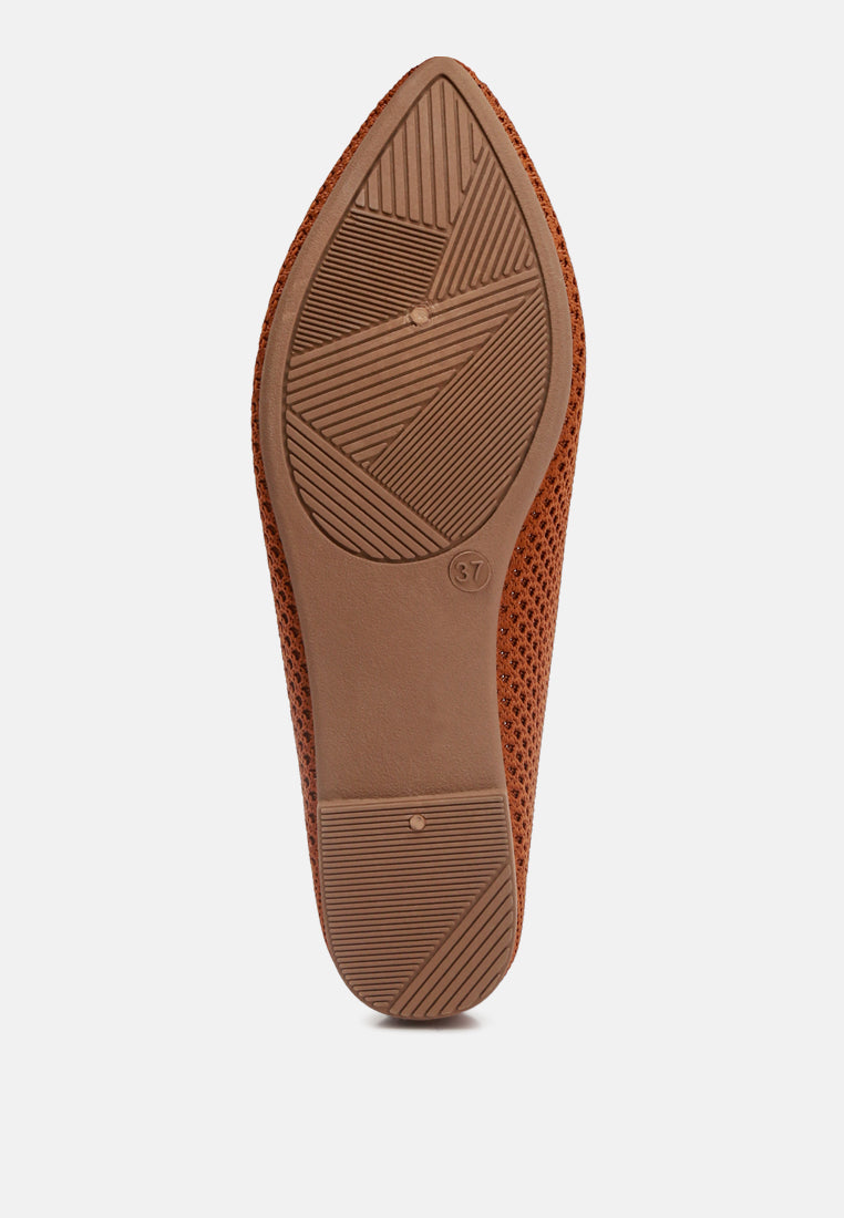 Selaris Fly Knit Slip On Ballerinas from London Rag International