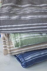 Sensation Towel Collection – 34”x70” Turkish Cotton Towels with Terry Backing & Fringe from The Bali Market