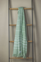 Sensation Towel Collection – 34”x70” Turkish Cotton Towels with Terry Backing & Fringe from The Bali Market