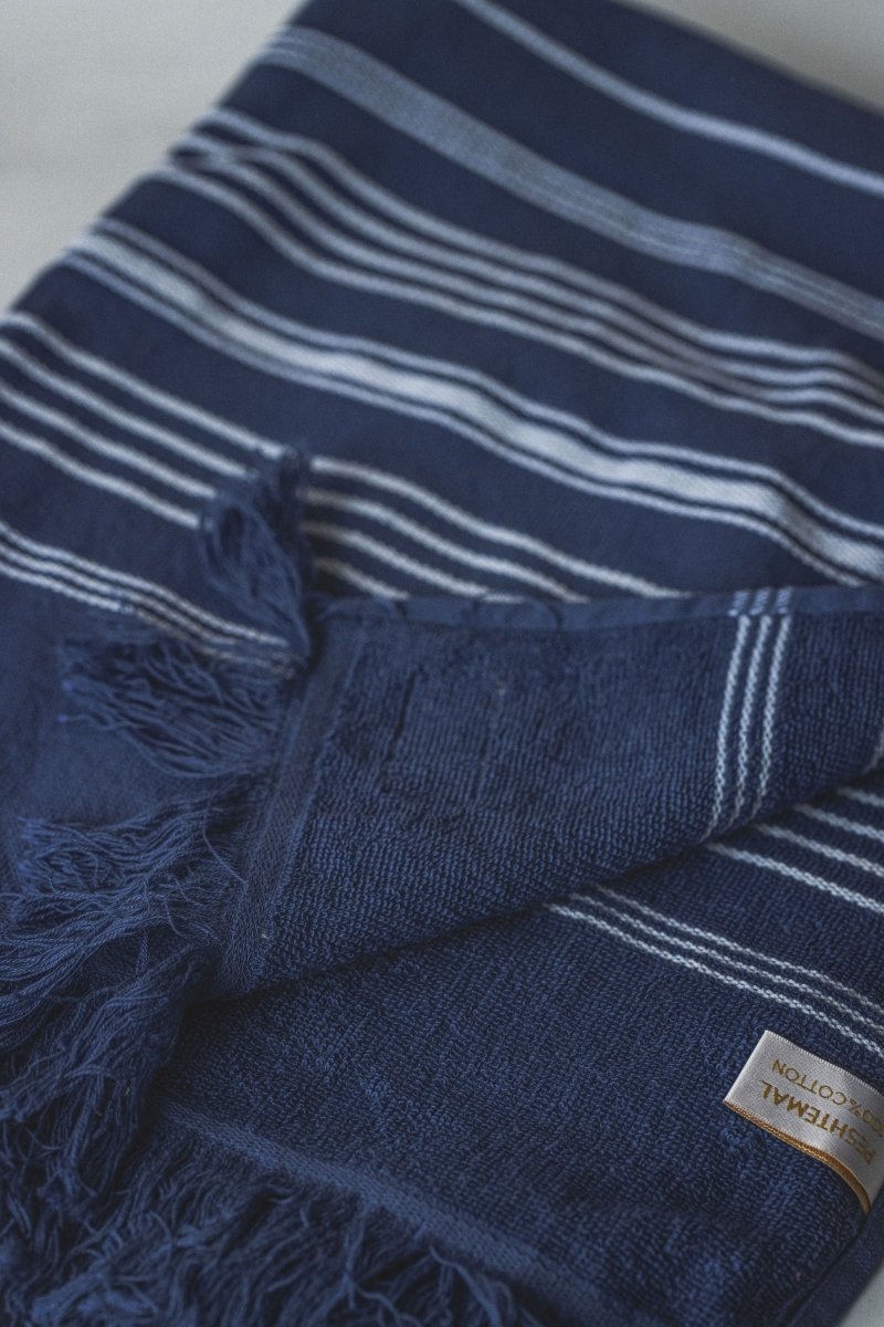 Sensation Towel Collection – 34”x70” Turkish Cotton Towels with Terry Backing & Fringe from The Bali Market