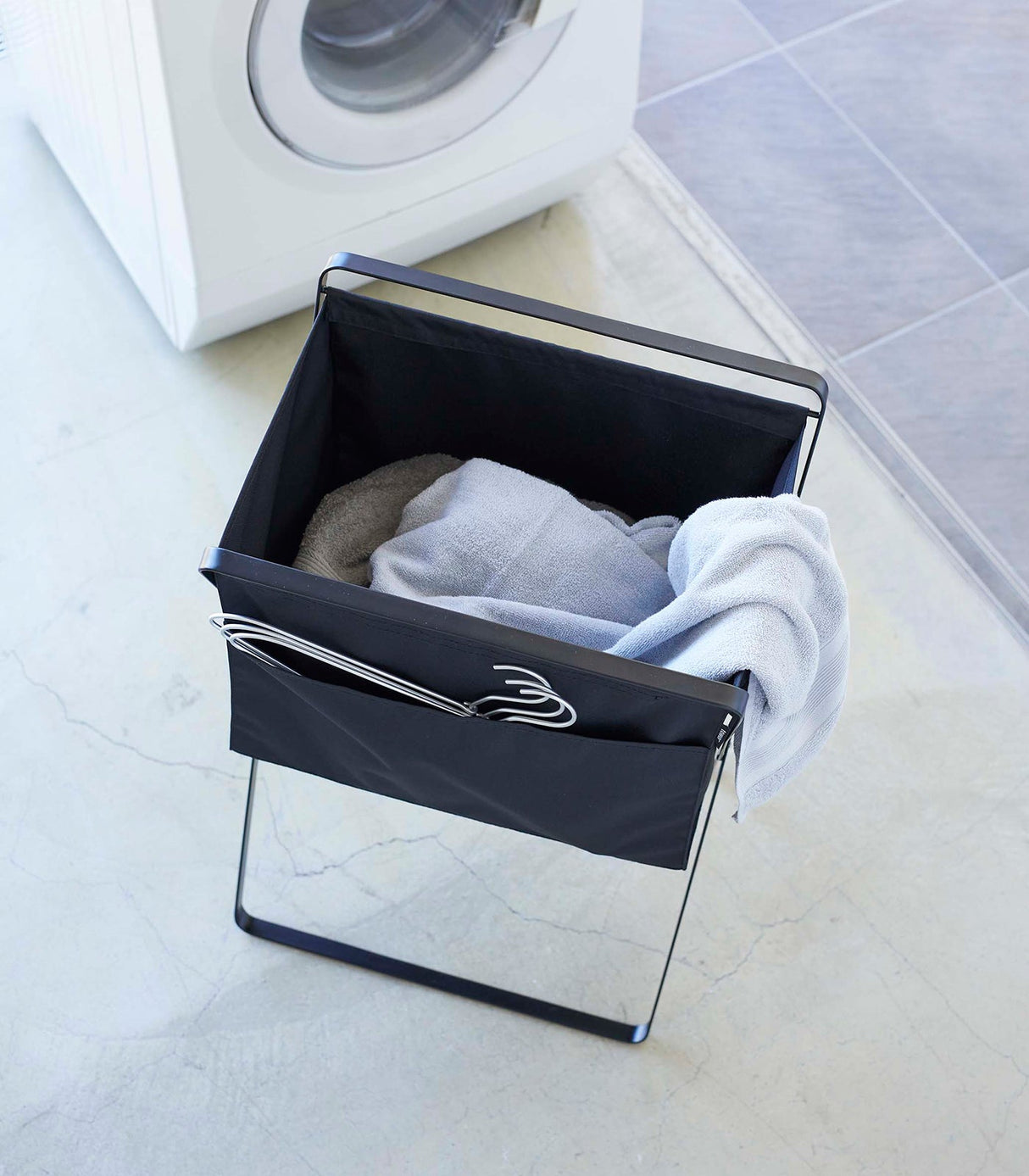 Elevated Laundry Hamper - Steel from Yamazaki Home
