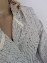 Serenity Bathrobe – Soft Flat Weave Turkish Cotton, Hooded Design, Unisex Fit from The Bali Market