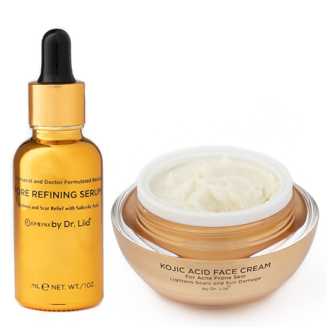 Moisturizer Set for Acne Prone Skin and Acne Scars - Brightening from Epilynx Skincare and Cosmetics