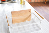 Dish Rack - Steel + Wood from Yamazaki Home