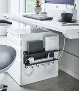 Wall-Mount Cable & Router Storage Rack - Steel from Yamazaki Home