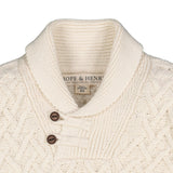 Shawl Collar Organic Cable Sweater - Baby from Hope & Henry