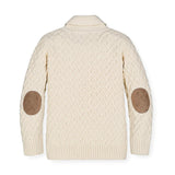 Shawl Collar Organic Cable Sweater - Baby from Hope & Henry