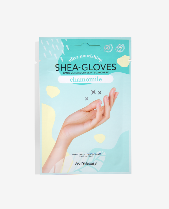 Avry Shea Butter Gloves - Chamomile from Queen Nails & Beauty Supplies