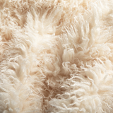 PupProtector™ Luxe Waterproof Bed Runner - Plush Sheep Ivory from Paw.com
