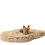PupRug™ Luxe Faux Fur Orthopedic Dog Bed -  Plush Sheep Tan from Paw.com
