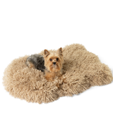 PupRug™ Luxe Faux Fur Orthopedic Dog Bed -  Plush Sheep Tan from Paw.com