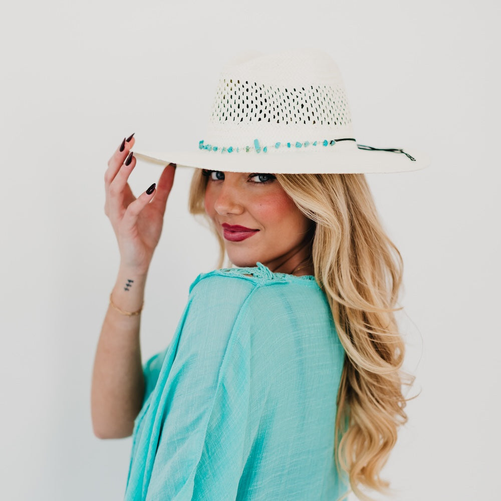 Shell Beach Western Sun Hat from Pretty Simple