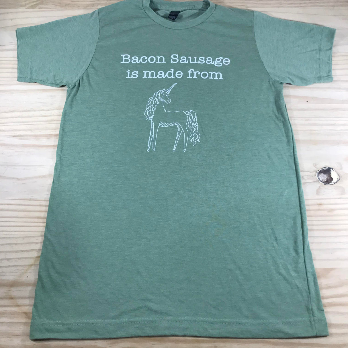 T-Shirt: Bacon Sausage is Made From... from Big Fork Brands