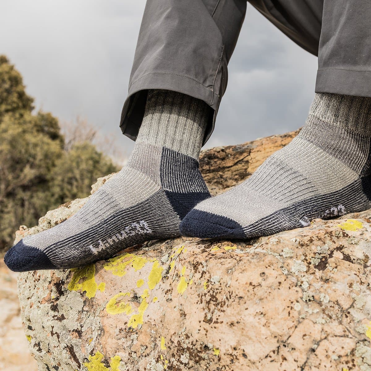 Midweight - Day Hiker Crew Socks from Minus33 Merino Wool Clothing