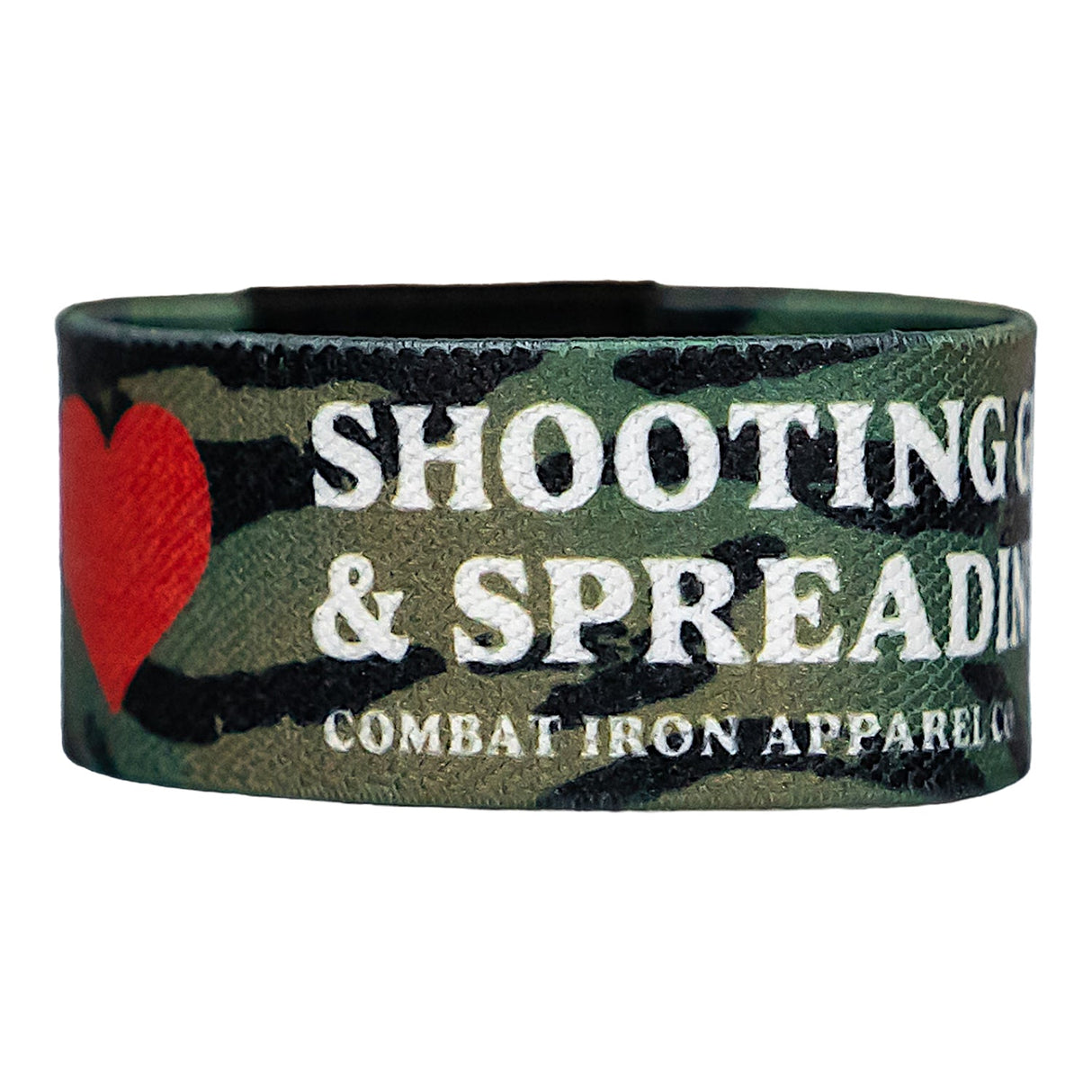 Reversible Elastic Wristband Bracelet from Combat Iron Apparel