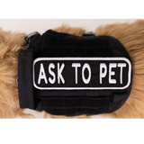 Ask to Pet 2x6 Patch from K9 Sport Sack