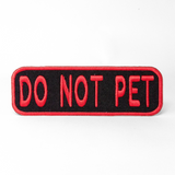 Do Not Pet 2x6 Patch from K9 Sport Sack