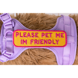 Please Pet Me Patch from K9 Sport Sack