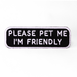 Please Pet Me Patch from K9 Sport Sack