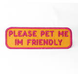 Please Pet Me Patch from K9 Sport Sack