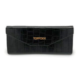 Black Faux Croco Hard Case From TopFoxx