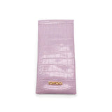 Lilac Faux Croco Soft Pouch from TopFoxx