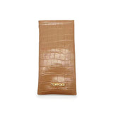 Nude Faux Croco Soft Pouch from TopFoxx