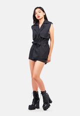 Short Epaulette Trench Coat from London Rag International