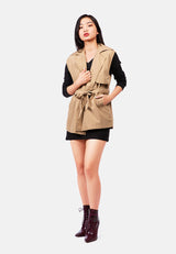 Short Epaulette Trench Coat from London Rag International